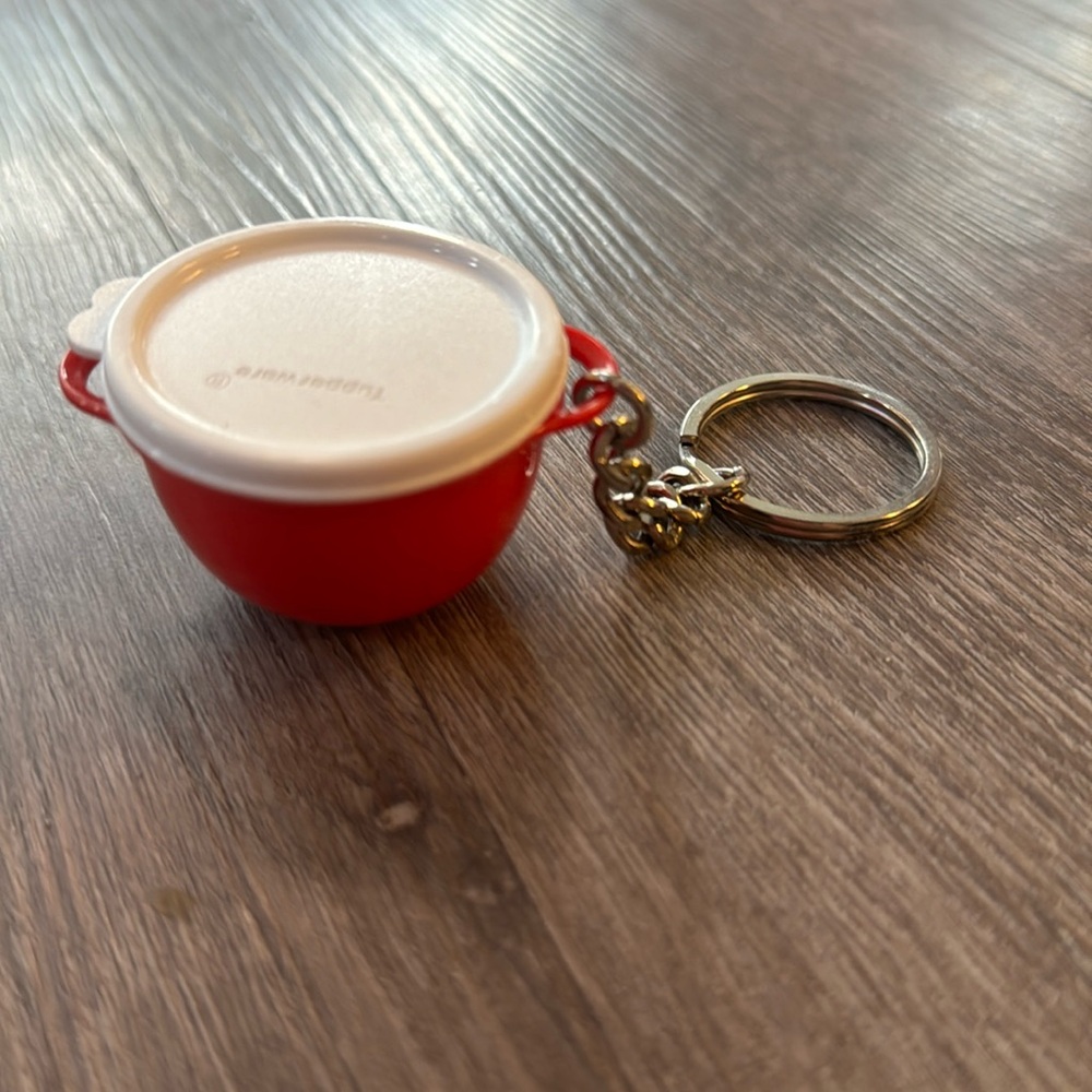 NEW Tupperware That’s a Mega Bowl Keychain